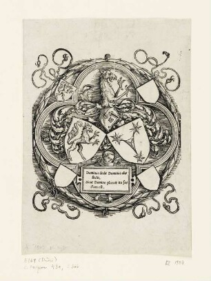 Wappen der Scheurl und Geuder von Heroltsberg