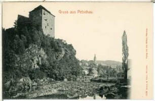 Blick nach Petschau