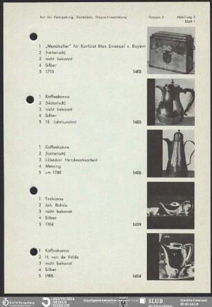 5/5: Becher, Flaschen, Kannen, Krüge