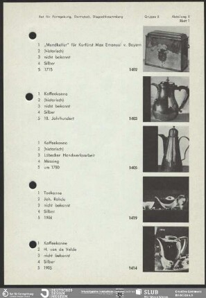5/5: Becher, Flaschen, Kannen, Krüge