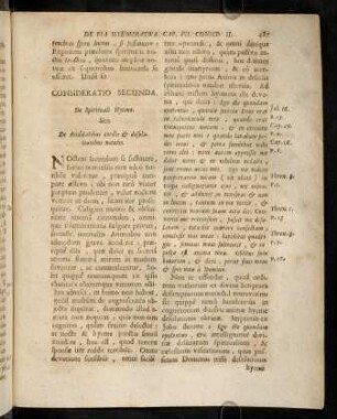 487-499, II. De spirituali Hyeme, seu de Ariditatibus cordis & desolationibus mentis.