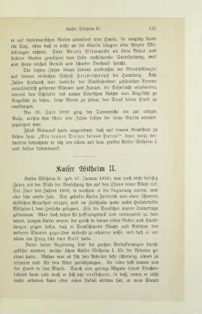 Kaiser Wilhelm II.