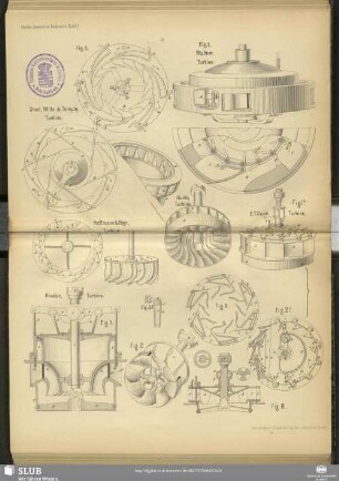 Stout, Mills & Temple, Turbine ; Waltner, Turbine ; Hoffmann & Hoyt, Turbine ; Risdon, Turbine Hunts, Turbine ; E.T. Cope, Turbine