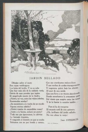 Jardín sellado
