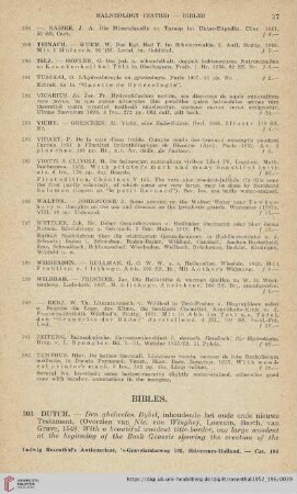 Bibles (No. 303 - 328)