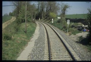 Strecke in km 20+000
