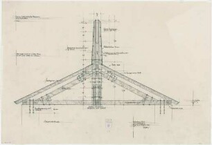 Bestelmeyer, German; Bamberg (Bayern); Ev. Erlöserkirche - Turmdachstuhl