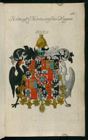 163, Herzoglich Mantuanisches Wappen