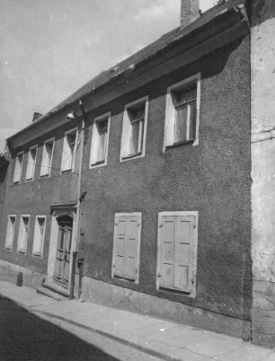 Annaberg-Buchholz, Fleischergasse 10. Wohnhaus. Straßenansicht