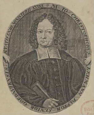 Bildnis des Io. Christophorus Lehmann