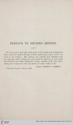 Preface to revised Edition