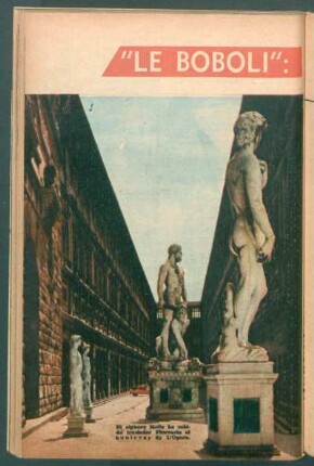 "Le Boboli": un jirón de Florencia en pleno París
