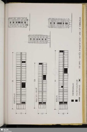 Abb. 80 Die drei "Unités d'habitations" von Le Corbusier