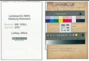 Entnazifizierung Alfons Ludwig , geb. 14.12.1902 (Techniker)