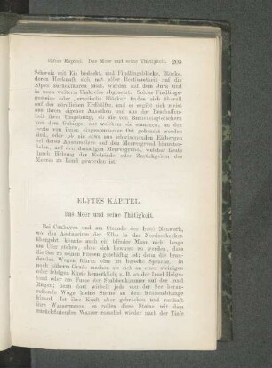 Elftes Kapitel. Das Meer und seine Thätigkeit.
