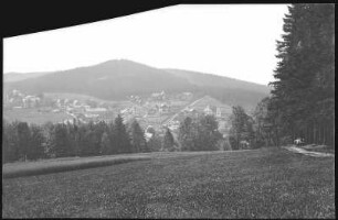 Bärenfels. Blick auf Bärenfels