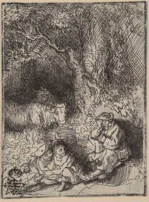Der schlafende Hirte