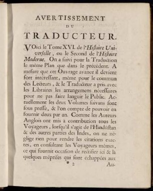 Avertissement du Traducteur.