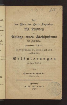 Theil 2: Mit Berücksichtigung der, unterm 5. Juli 1843 veröffentlichten, Erläuterungen des Herrn Verfassers