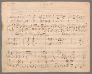 Concertos, Violine, Orchester (Klavier), op. 40 - BSB Mus.Schott.Ha 8561-4