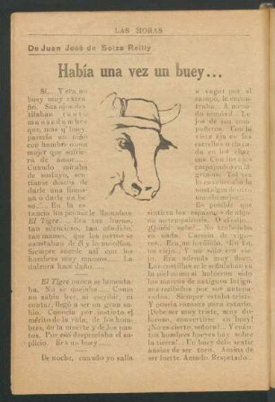 Había una vez un buey...