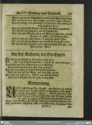 Am Fest Michaelis, des Ertz-Engels