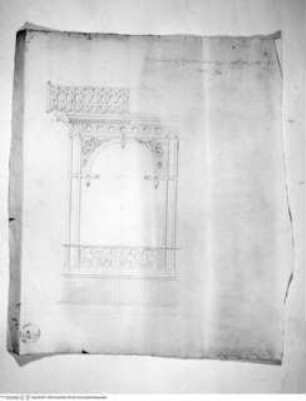 Detail der Fassade