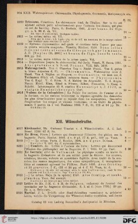 XIII. Wünschelruthe (Nr. 2917-2928)