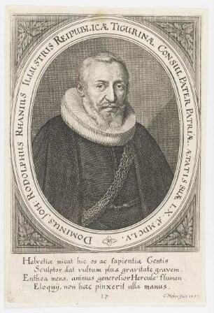 Bildnis des Rodolphus Rhanius