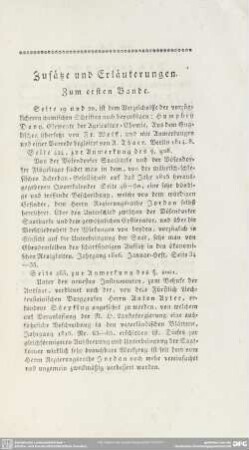 Zusätze und Erläuterungen