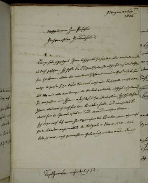 Brief von Thomas Christian Tychsen an Christian Gottlob Heyne. Göttingen, 27.8.1826