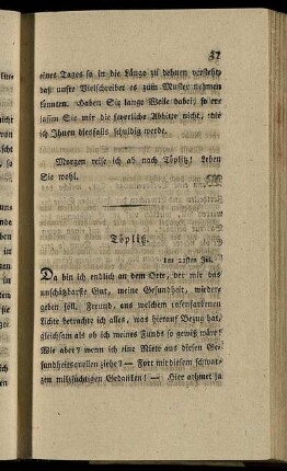 Töplitz. /den 21sten Jul.