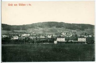 Wilthen. Blick auf Wilthen