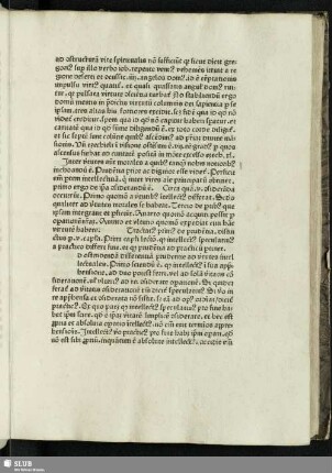 Tractatus primus de prudentia distinctus per v. capitula.