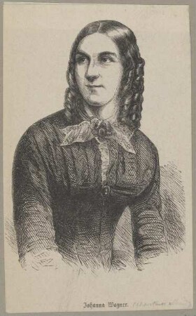 Bildnis des Johanna Wagner