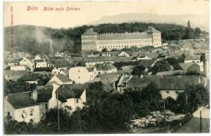 Bilin. Blick zum Schloss
