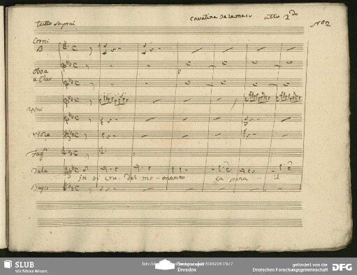 Cavatina: "In si crudel momento"