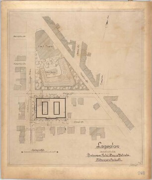 Billing, Hermann; Bochum (Nordrhein-Westfalen); Hotel Bochum - Lageplan