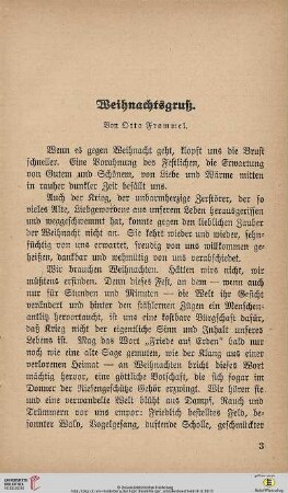Weihnachtsgruß