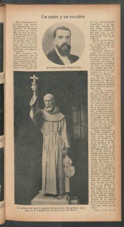 Un santo y un escultor