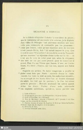 IX. Déjanire a Hercule