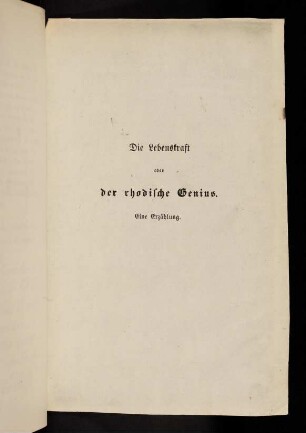 297-308, Die Lebenskraft oder der rhodische Genius