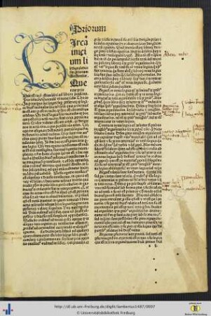 Primus Liber Priorum.