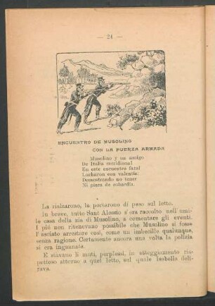 Encuentro de Musolino con la fuerza armada