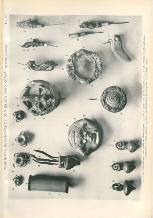 Taf. 60. Verzierte Gegenstände der Bahau und Kenja