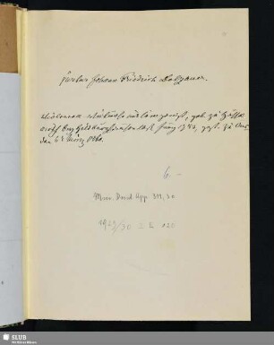 Nr. 3e. Dotzauer, Justus Johann Friedrich