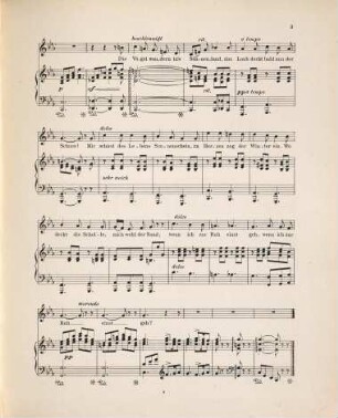 Heimatlos. Guter Rat : zwei neue Lieder von Leid u. Lieb' ; für Bariton oder Mezzosopran mit Begleitung des Pianoforte ; Op. 47