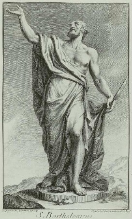 S. Bartholomeus (nach einer Statue der Hofkirche)
