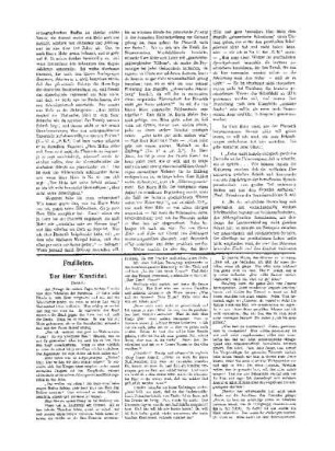 Feuilleton : der Herr Kandidat ; (Schluß)
