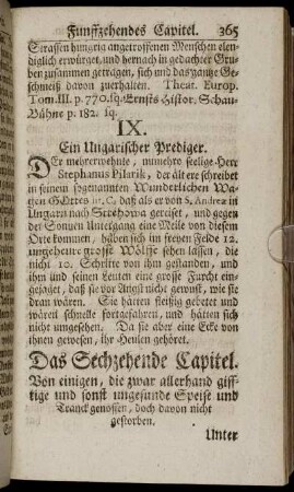 Das Sechzehende Capitel. Von einigen, die zwar allerhand gifftige und sonst ungesunde Speise und Tranck genossen, ...